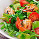 Салат с тигровыми креветками
