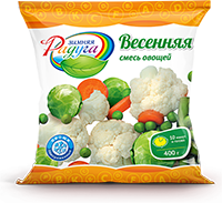 замороженные овощи